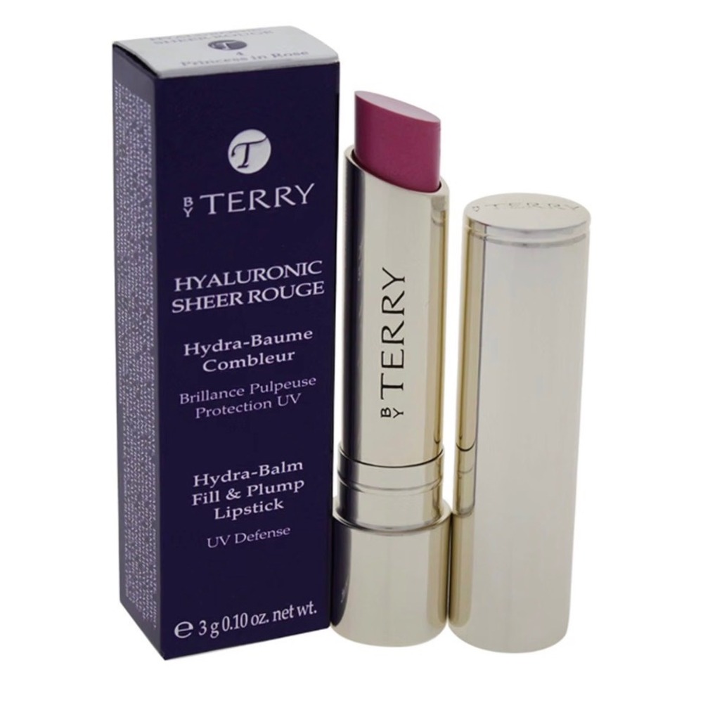 NEW By Terry Hyaluronic Sheer Rouge Lipstick 4 Princess in Rose Hydra-Balm